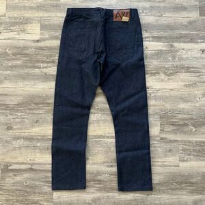 AW Workers & Travelers 13oz Selvedge Denim Jeans Lot:092-01 Size 34X32